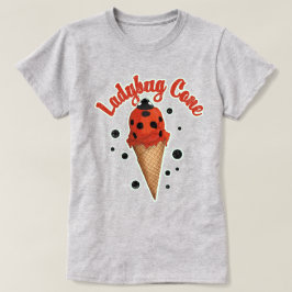 Retro Vintage Lieveheersbeestje | Whimsische IJsku T-shirt