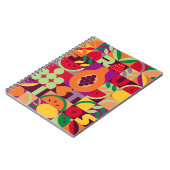  retro-vintage naadloos patroon. Abst Notitieboek (Linkerzijde)