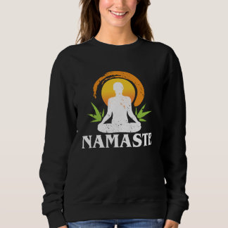 Retro Vintage Namaste Meditation For Men Women Yog Trui
