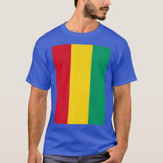 Retro Vintage National Flag Guinea T-shirt