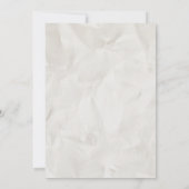 Retro Vintage Newspaper Wedding Invitation (Achterkant)