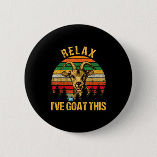 Retro Vintage Ontspan Ik Heb Geit Dit Geschenk Coo Ronde Button 5,7 Cm