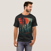 Retro Vintage Ontwerp T-shirt (Voorkant volledig)