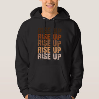 Retro Vintage Opstaan Tegen Mensenhandel Stoppen Hoodie