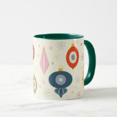 Retro Vintage Ornament Mug  Mok (Voorkant rechts)