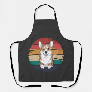 Retro Vintage Pembroke Welsh Corgi Liefhebber Hond Schort