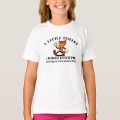 Retro Vintage Pizza Cartoon T-shirt (Voorkant)