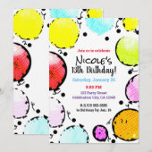 Retro Vintage Pop Art Comic Spreekballonnen Verjaa Kaart (Voorkant / Achterkant)