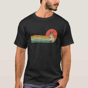 Retro Vintage Rabbit Bunny Animal Rabbit Bunny Mo T-shirt