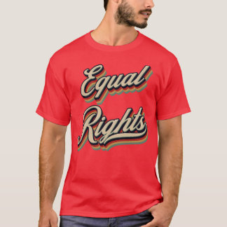 Retro Vintage rechten T-shirt