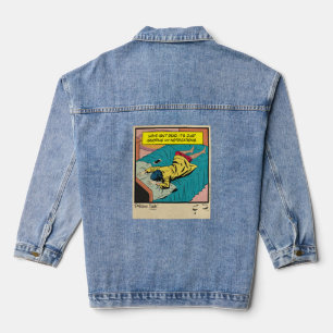 Retro Vintage Romantiek Strip: Pillow Talk Denim Jacket