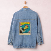 Retro Vintage Romantiek Strip: Pillow Talk Denim Jacket (Hangar)