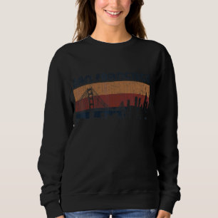 Retro Vintage San Francisco Skyline City 70s 80s Trui
