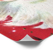 Retro vintage Santa Holiday poster (Hoek)