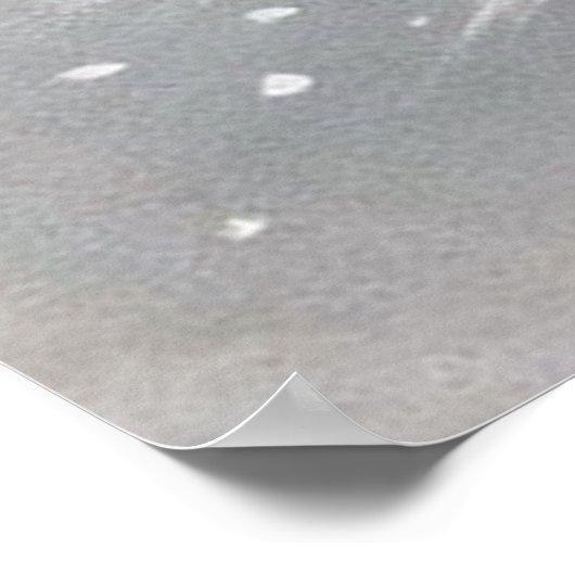 Retro vintage Santa Render poster (Hoek)