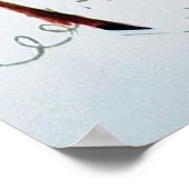 Retro vintage Santa Render poster (Hoek)