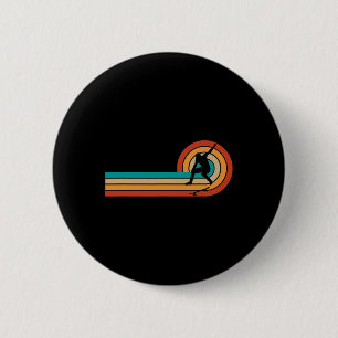 Retro Vintage Skateboard Skateboarder Grappige Ska Ronde Button 5,7 Cm