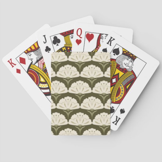 Retro-Vintage Spelletjes Avond Kaarten (Achterkant)