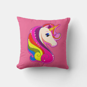 RETRO VINTAGE STIJL EENHOORN PEGASUS PAARD KUSSEN