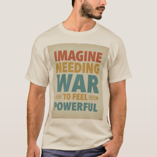 Retro Vintage Stijl Grafisch T-shirt voor Krachtig