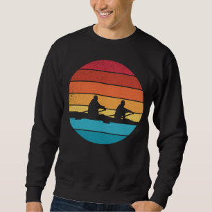 Retro vintage stijl roeisporten 4 trui