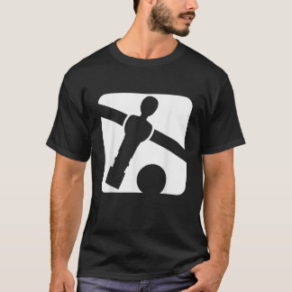 Retro Vintage Tafeltennis Speler Tafelvoetbal Tafe T-shirt