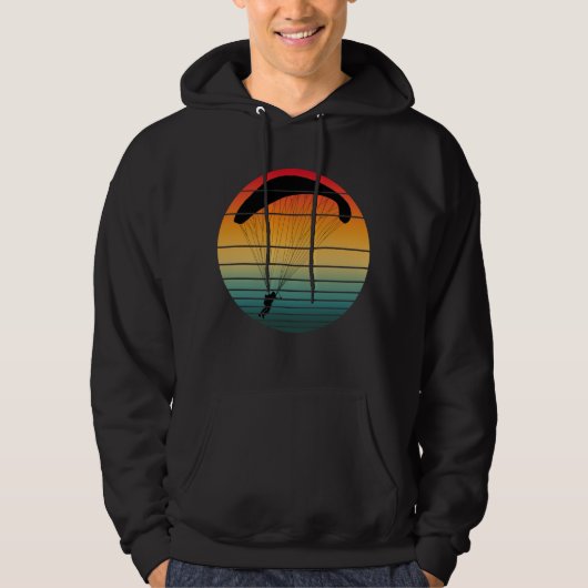 Retro Vintage Val Scherm Hoodie (Voorkant)