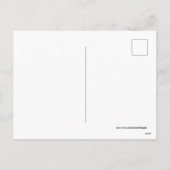 Retro Vintage Valentijn kattefeestdag briefkaart (Achterkant)