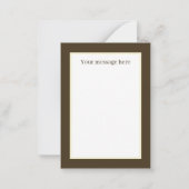 retro vintage Valentijnsdag hond  Notitiekaartje (Achterkant)