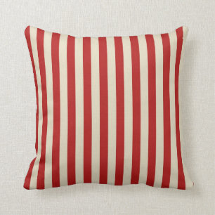 Retro Vintage Verticale PopCorn Klassieke Strepen Kussen