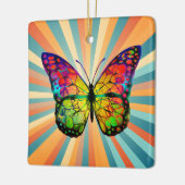 RETRO VINTAGE VLINDER ABSTRACT KERAMISCH ORNAMENT (Links)