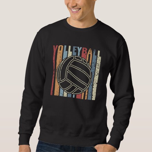 Retro Vintage Volleybal Trui (Voorkant)