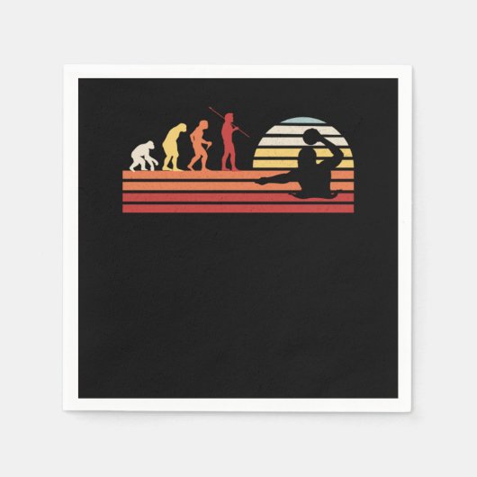 Retro Vintage Water Polo Servet (Voorkant)