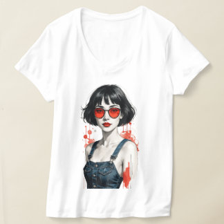 Retro Vintage Y2K Women's T-Shirt –80s 90s Pop Art