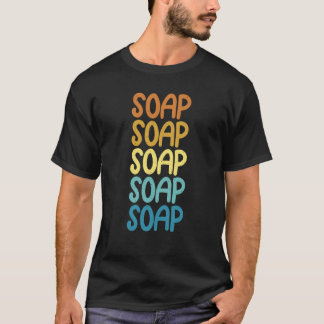 Retro Vintage Zeepmaker Zeep Maken Expert T-shirt
