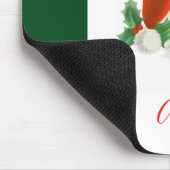 Retro Vintager Santa Claus Muismat (Hoek)