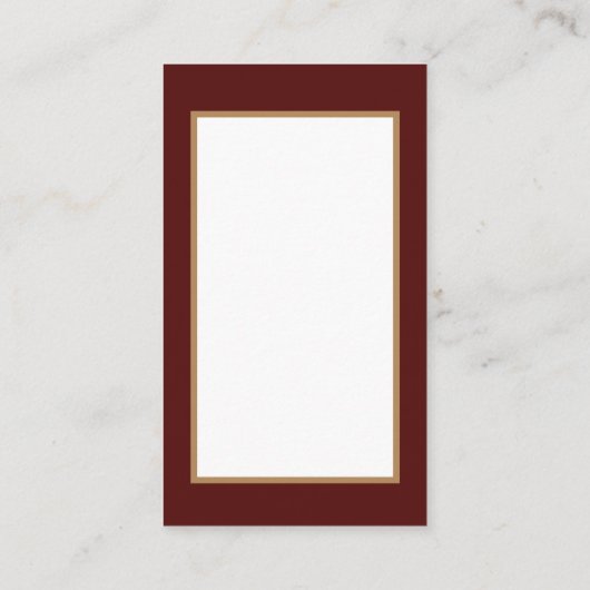 Retro vintonage-kerstlamp: bericht toevoegen visitekaartje (Achterkant)