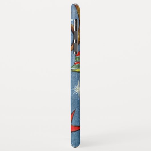 Retro vintonijnrender Case-Mate iPhone case (Achterkant/links)