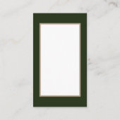 Retro vintonijnrender visitekaartje (Achterkant)