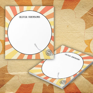 Retro Vinyl Geschenk voor de waardering van school Notitieblok