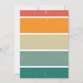 Retro Vinyl Groovy Volwassene 50ste 60ste 70ste ve Kaart (Achterkant)