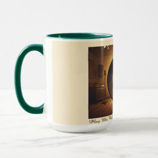 Retro Vinyl Guitar Coffee Mug Mok