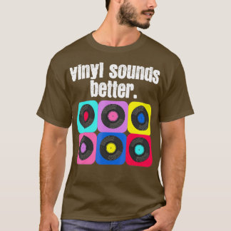 Retro Vinyl Klinkt Betere Muziek 1980 Boombo V T-shirt