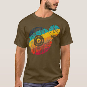 Retro Vinyl Platenspeler LP Records Vinyls T-shirt