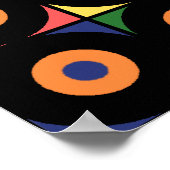 Retro Vinyl Pop Print (Hoek)