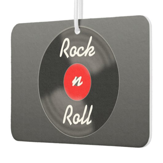 Retro Vinyl Record Air Freshener  Luchtverfrisser (Links)