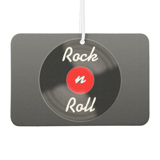 Retro Vinyl Record Air Freshener  Luchtverfrisser (Voorkant)