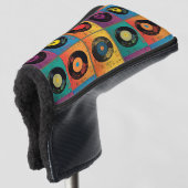 Retro Vinyl Record Album 60s 70s Golfheadcover (3/4 voorkant)