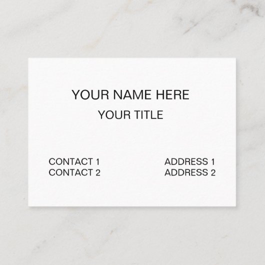 Retro  Vinyl Record DJ Deejay Musician Visitekaartje (Achterkant)