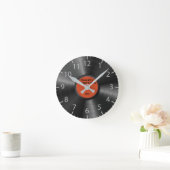 Retro Vinyl Record favoriete band muzikanten Ronde Klok (Huis)